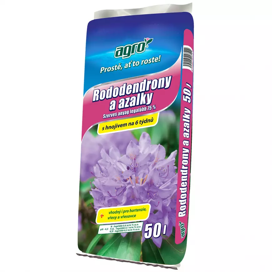 Agro Substrát pre rododendrony a azalky 50 l