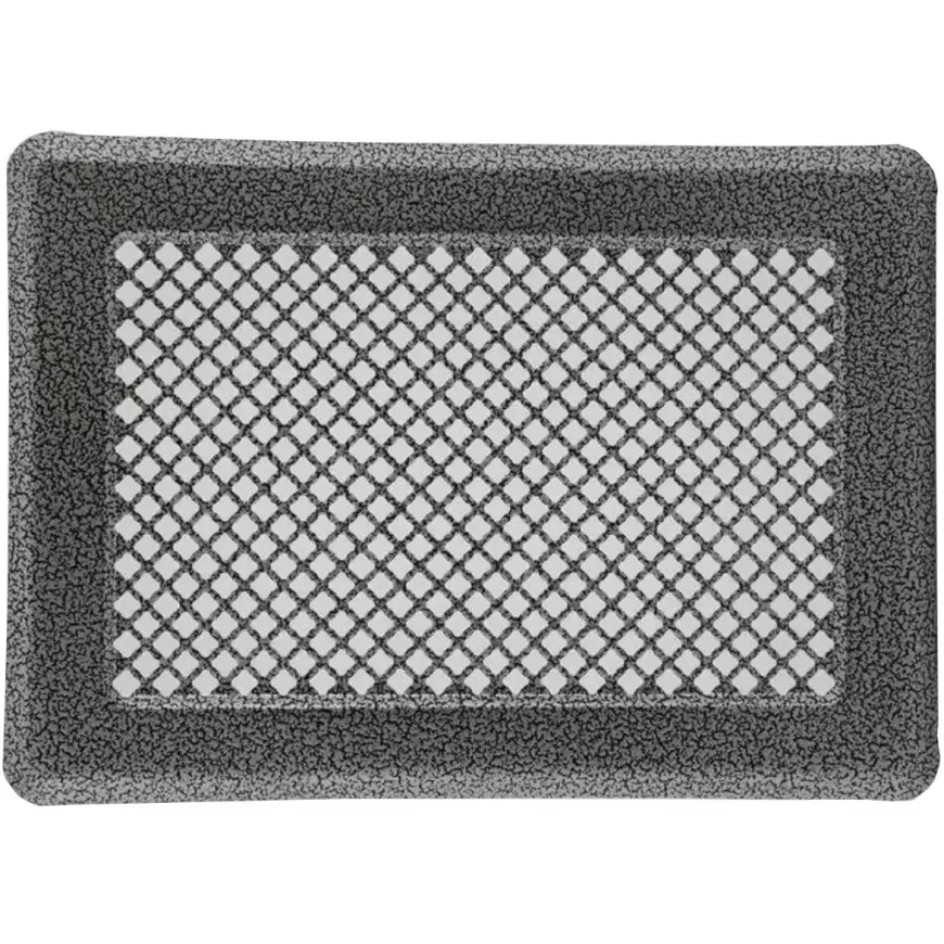 Vetracia mriežka  K3-Ml-Asr strieborný rám 175x245
