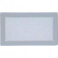 Vetracia mriežka K4-ML-B  biely rám 195x335
