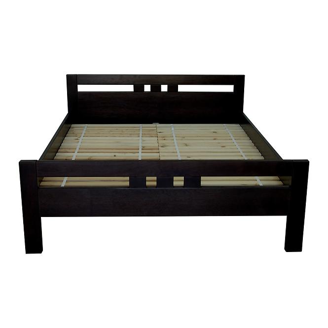 Posteľ Prezident 180x200 jelša farba wenge,5