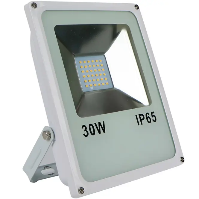 Biely LED reflektor 20W IP65 1600LM 4000K EK724,2