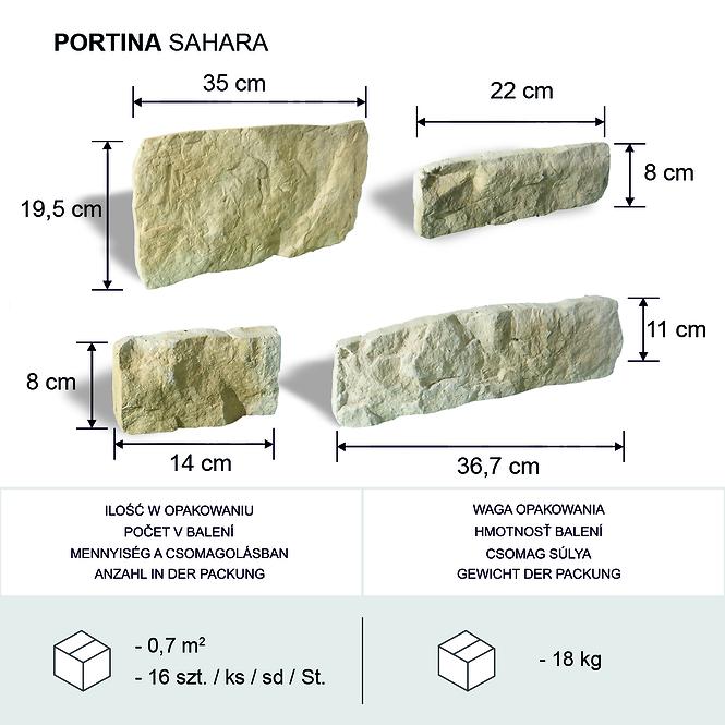 Betónový Obkladový Kameň Portina Sahara,4