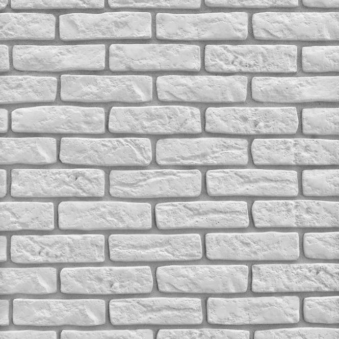 Betónový obkladový kameň Loft Brick biely