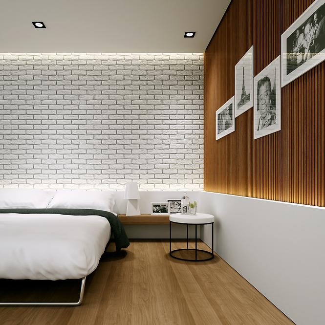 Betónový obkladový kameň Loft Brick biely