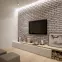 Betónový obkladový kameň Loft Brick biely,5