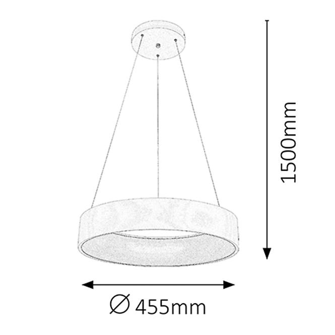 Lampa Adeline 2509 LED 26W LW