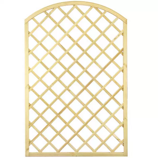 Drevený plotový panel R34 oblúk 90x180/160
