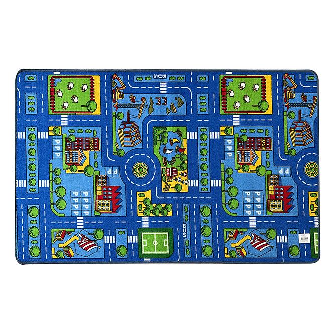Koberec Kids 1,0/1,65 city gel blue,2