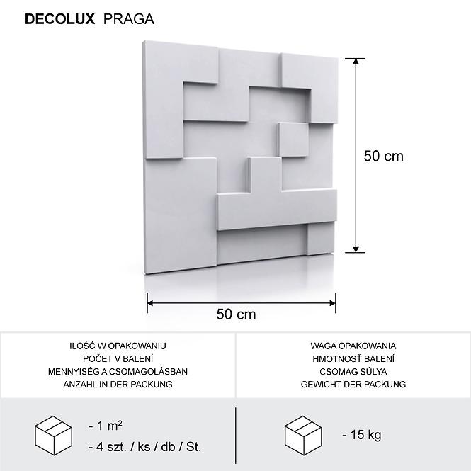 Sádrový Dekor Praga 3D,4