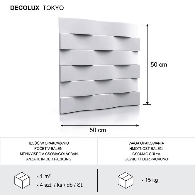 Sádrový Dekor Tokyo 3D