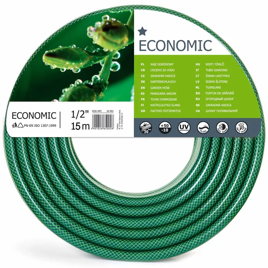 Záhradná hadica economic 1/2 15mb 10-004