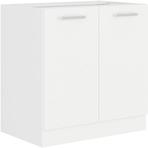 Kuchynská skrinka Eko White 80D 2F BB