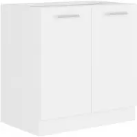 Kuchynská skrinka Eko White 80D 2F BB