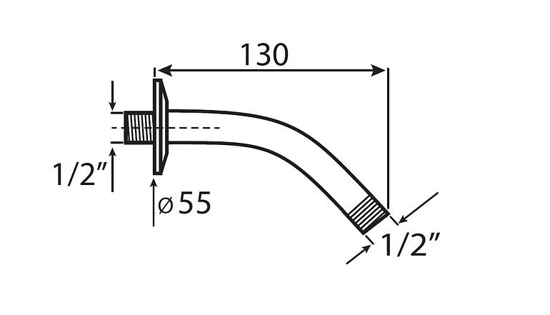 Striekacie rameno Hebe RAS01