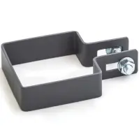 Štartovacia objímka 70x70 mm ZN+RAL7016 štruktúra