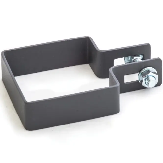 Štartovacia objímka 70x70 mm ZN+RAL7016 štruktúra