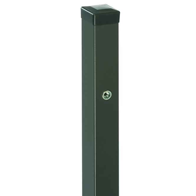 Bránový stĺp 70x70 pozink + RAL 7016,3