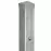 Stĺpik k bráne s nitovacou maticou 70x70 mm x 2 m ZN+RAL7016