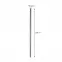 Stĺpik okrúhly 2000 x38 mm  pozink 7027226,2