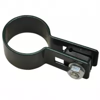 Objímka okrúhla  pozink zelená koncová 38 mm 7063482