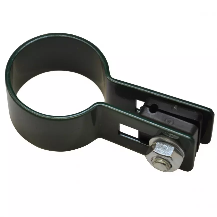 Objímka okrúhla  pozink zelená koncová 38 mm 7063482