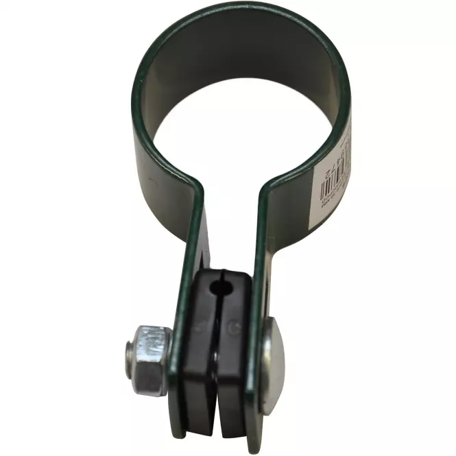 Objímka okrúhla  pozink zelená koncová 38 mm 7063482,2