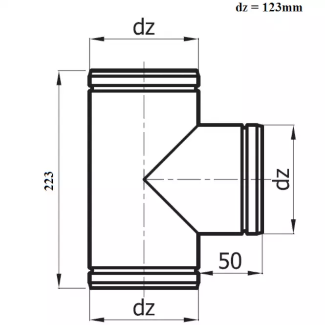 Tvarovka TRS 125/90 POZINK.,2