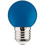 Žiarovka  LED Rainbow 1W E27 blue 02975