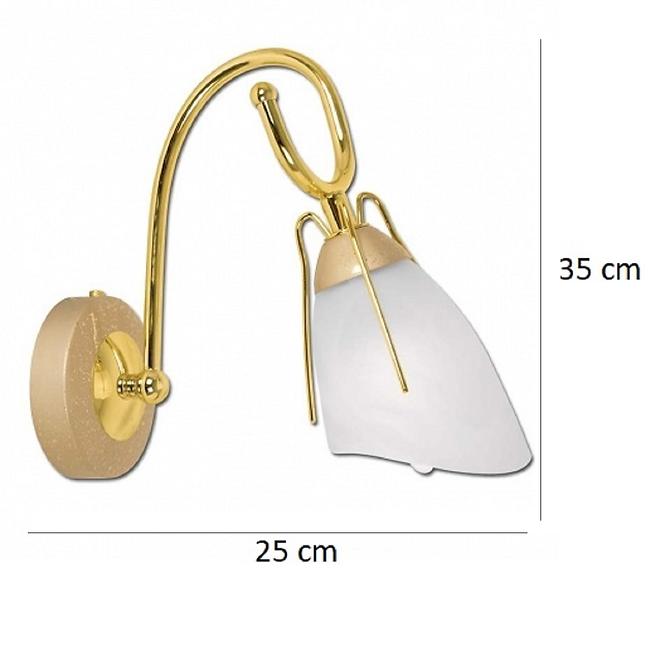 Nástenné svietidlo Rondo 0234K H06  K1,3