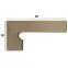 Sokel Zanquin Orion Beige ľavý 39x20 cm,3