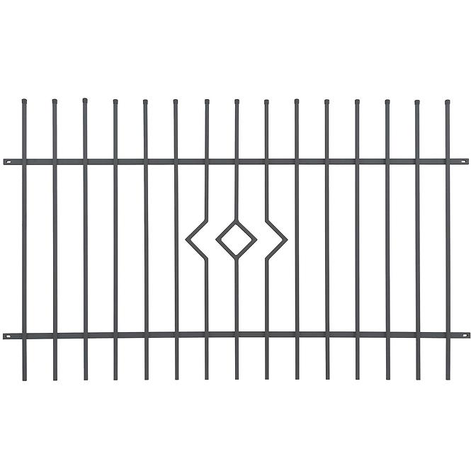Panel plotový PORTO 2 2m | 1,2m ZN + RAL7016