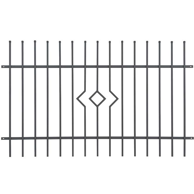 Panel plotový PORTO 2 2m | 1,2m ZN + RAL7016