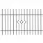 Panel plotový PORTO 2 2m | 1,2m ZN + RAL7016