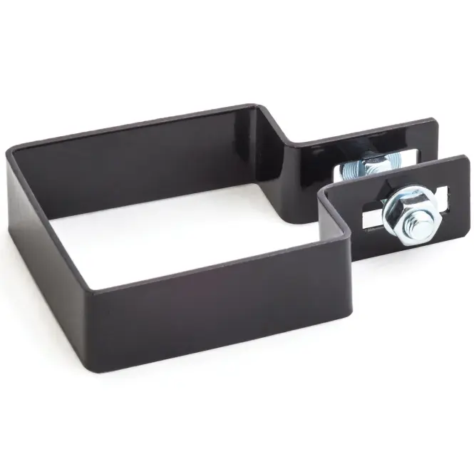 Štartovacia objímka 50x50 mm ZN+RAL7016 štruktúra