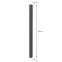 Bránový stĺpik  70X70 ZN+RAL7016,2