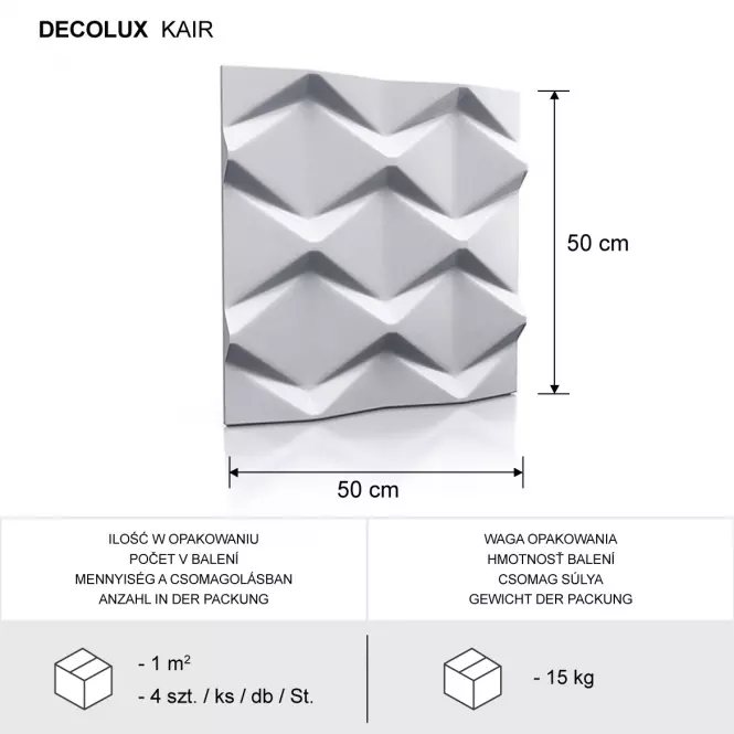 Sádrový Dekor Kair 3D