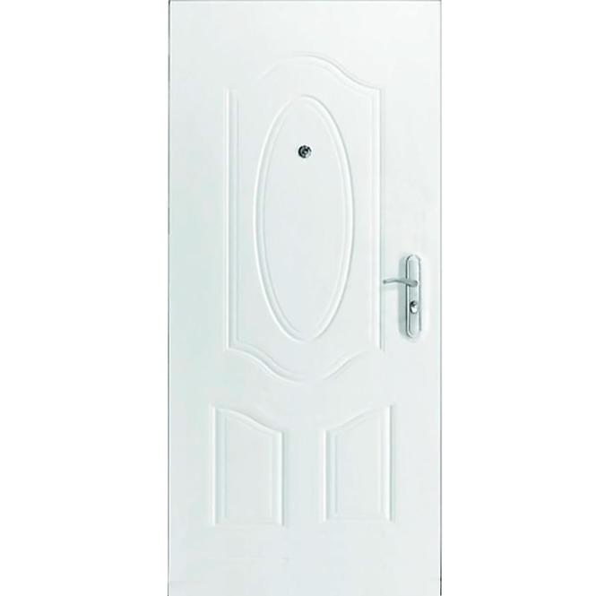 Dvere vchodové Mx-zeus 90L biele pp