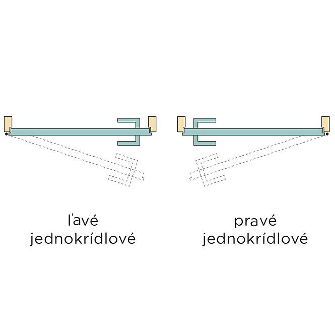 Dvere vnútorné Standard plné 60P dub  strieborný,4