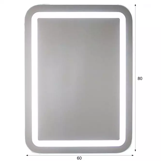 Zrkadlo LED 42 60x80