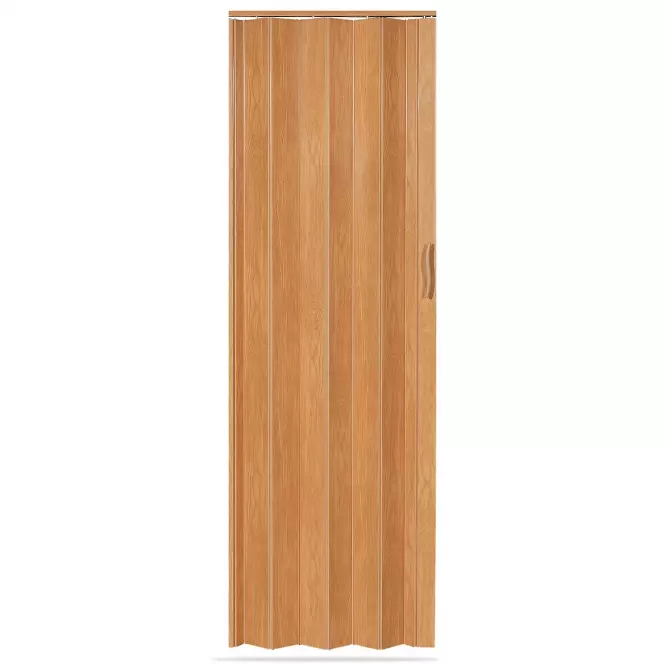 Skladacie dvere Accordion door svetly dub