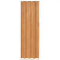 Zhrňovacie  dvere Accordion door svetlý dub