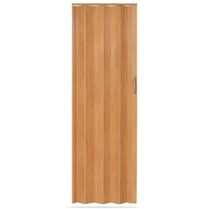 Zhrňovacie  dvere Accordion door svetlý dub