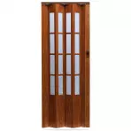 Skladacie dvere Crystalline glass orech svetlý  288