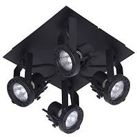 Stropná lampa Medison-4 sandy black PL4