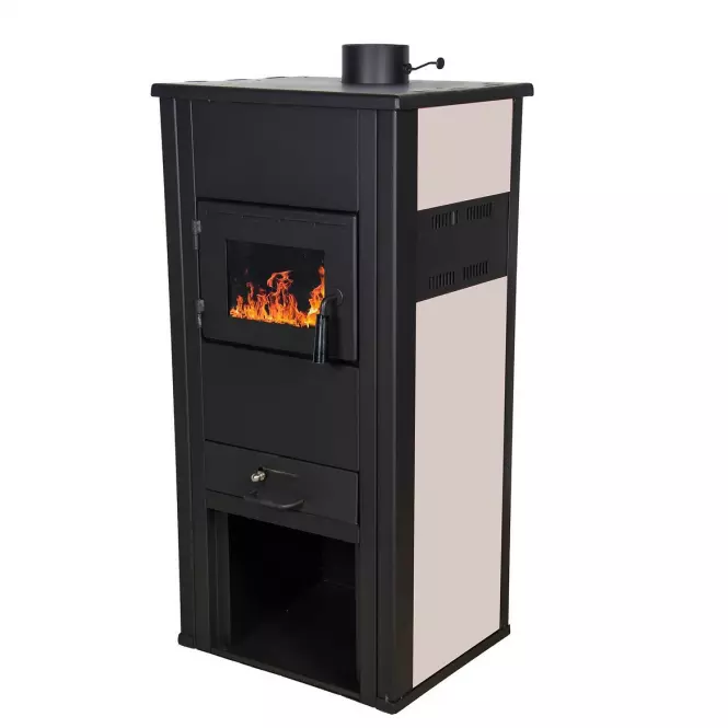 Krbové kachle Etaz A béžový s vodným plášťom 15,2 KW/9,2 KW,2