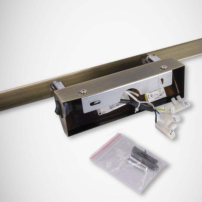 Lampa 03073  LED 4W Antic Brass 4000K