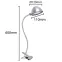 Stolná lampa s klipom 02876 Roni LED,5