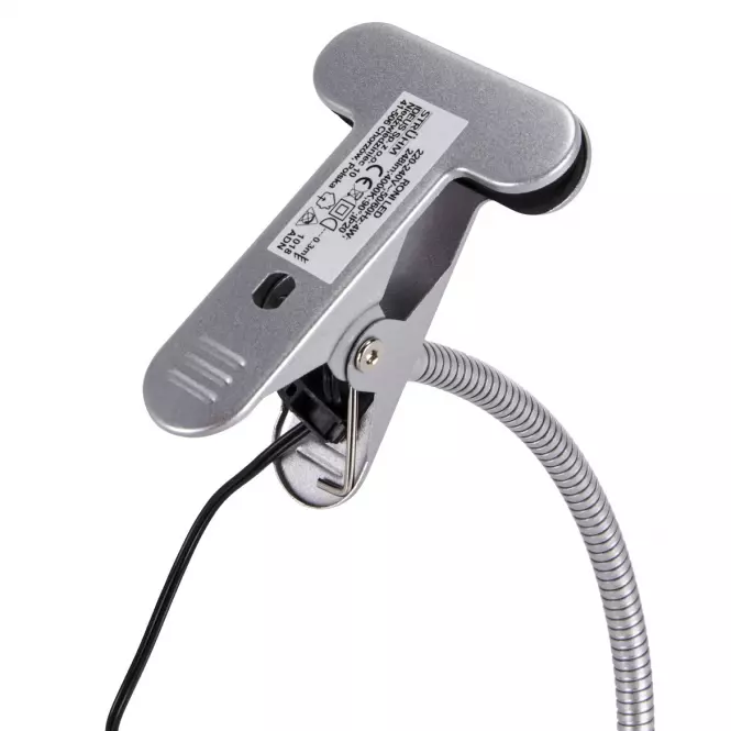 Stolná lampa s klipom 02876 Roni LED