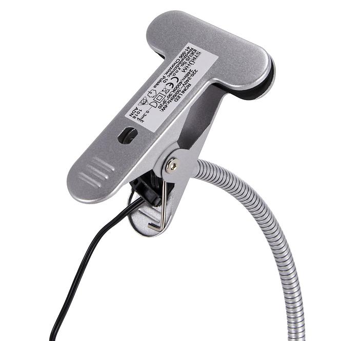 Stolná lampa s klipom 02876 Roni LED