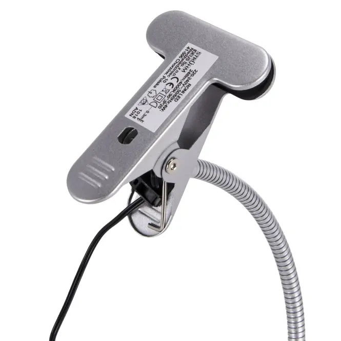Stolná lampa s klipom 02876 Roni LED,9